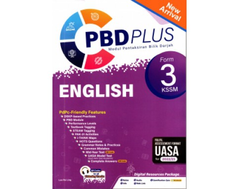 PBD PLUS KSSM 2023 ENGLISH FORM 3 