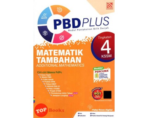 PBD PLUS KSSM 2023 MATEMATIK TAMBAHAN TG 4 