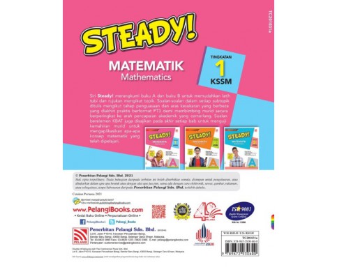  STEADY! Matematik Tingkatan 1 KSSM Buku A