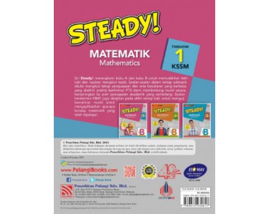 STEADY! Matematik Tingkatan 1 KSSM Buku B
