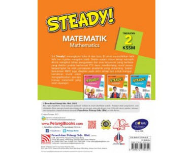 STEADY! Matematik Tingkatan 2 KSSM Buku A