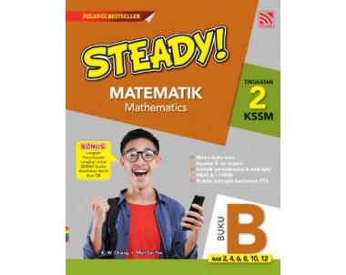 STEADY! Matematik Tingkatan 2 KSSM Buku B