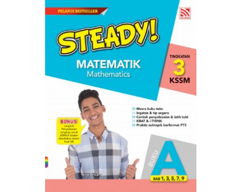 STEADY! Matematik Tingkatan 3 KSSM Buku A