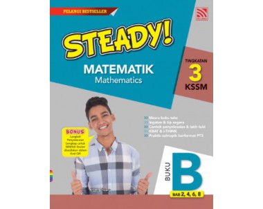 STEADY! Matematik Tingkatan 3 KSSM Buku B