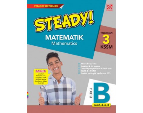 STEADY! Matematik Tingkatan 3 KSSM Buku B