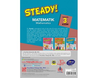 STEADY! Matematik Tingkatan 3 KSSM Buku B