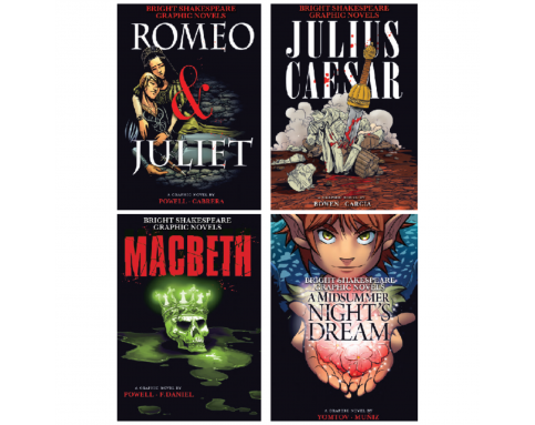 Bright Shakespeare Graphic Novels (4T)