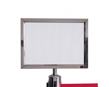 Deluxe Q-Up Stand Add-on Signage QS99