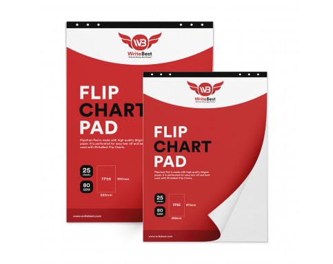 FLIP CHART PAD FP85 (585X875MM)