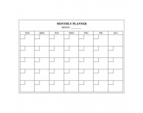 Monthly planner CMP34 (1200*900MM)