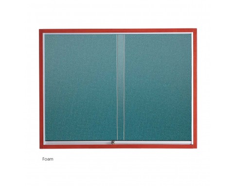 Sliding Glass Cabinet Wooden Cabinet FOAM FG36W 1800X900MM