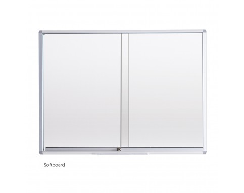 Sliding Glass Cabinet Aluminium Cabinet Softboard SG35 (1500*900MM)