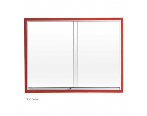 Sliding Glass Cabinet Wooden Cabinet Coated Steel MG48W (2400*1200MM)