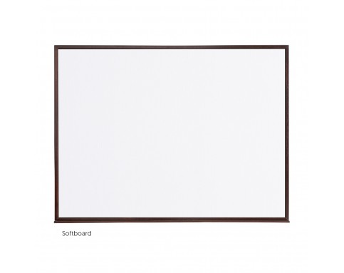 CLASSIC WOODEN FRAME NOTICE BOARD SOFT BOARD SB46W 1800X1200MM