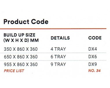 Dexi Trolley DX4 (350*860*360MM)