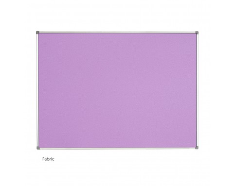 ALUMINIUM FRAME NOTICE BOARD FABRIC TN24 1200X600MM