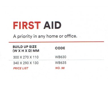 FIRST AID BOX WB630 (300*270*110MM)