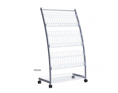 NEWSPAPER&MAGAZINE RACK MR208 (635x1200x370MM)