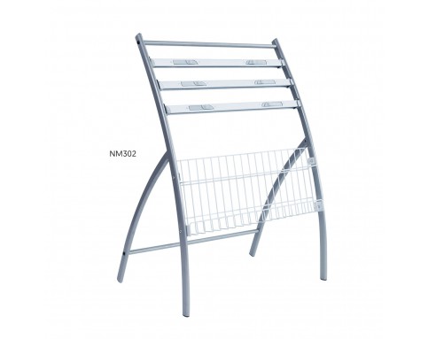 NEWSPAPER&MAGAZINE RACK NM302 (635X870X410MM)