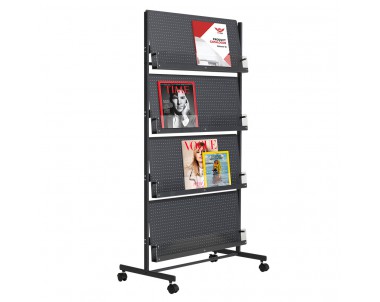 NEWSPAPER&MEGAZINE RACK WPM302 (730X1370X420MM)