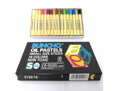 Buncho Oil Pastel 16 Colours