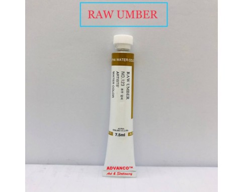 Artist Alpha Watercolour 7.5ml - 123 Raw Umber