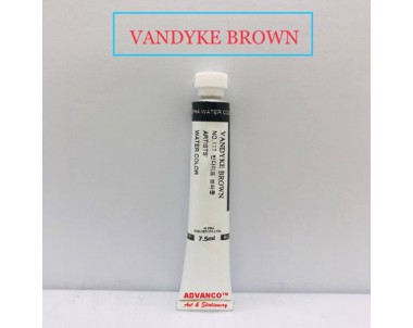 Artist Alpha Watercolour 7.5ml - 117 Vankyde Brown