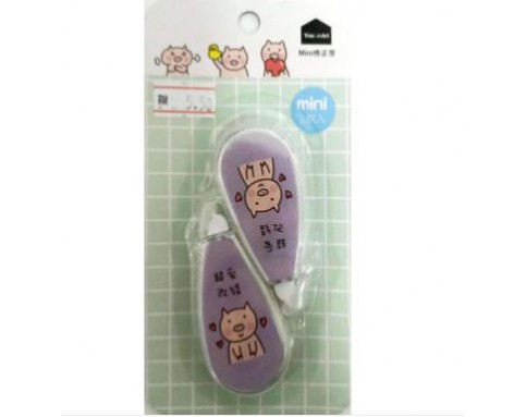 TREE IN ART CORRECTION TAPE MINI (PURPLE)