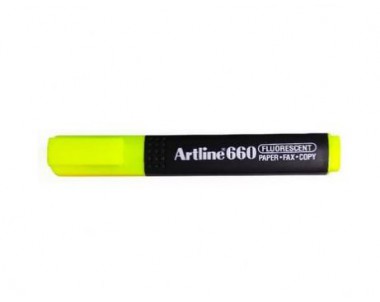 Artline-660 Highlighter Yellow Jaune