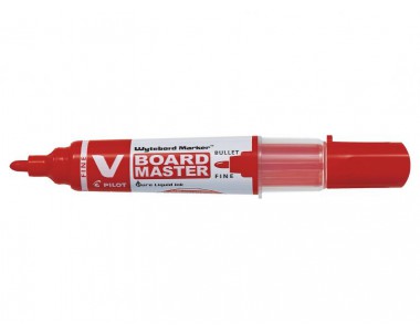 Pilot VBoard Master Whiteboard Marker Pen Red