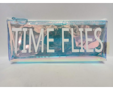 ALPHABET PENCIL CASE : TIME FLIES