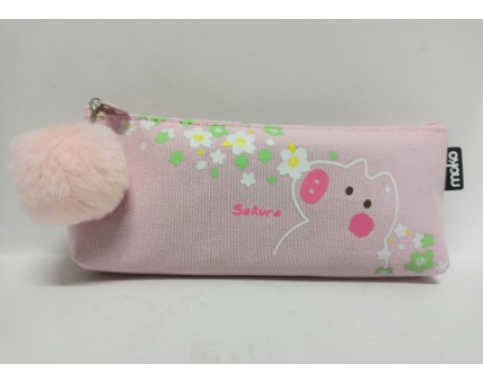 MOKO CHERRY PINK PIGGY PENCIL BAG MK-2493