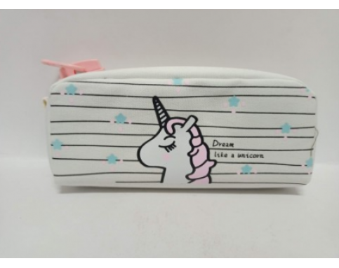 MOKO PENCIL BAG MK-1911(Unicorn With Big Zip)