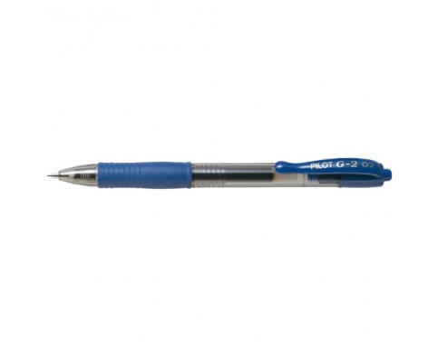 PILOT G-2 RETRACTABLE GEL PEN 0.7MM BLUE