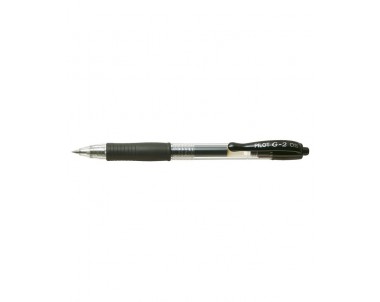 PILOT G-2 RETRACTABLE GEL PEN 0.7MM BLACK