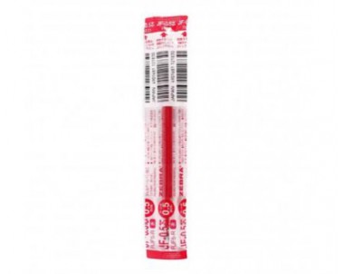 ZEBRA SARASA GEL INK ROLLERBALL PEN REFILL 0.5mm Red