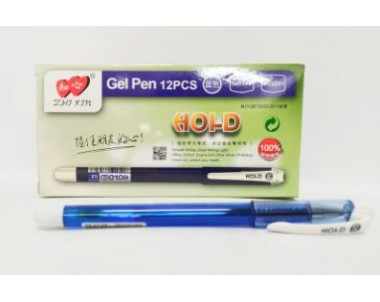 ZHIXIN HOLD GEL PEN BLUE (12Pieces)