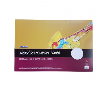 Campap Acrylic painting paper 10's 360g