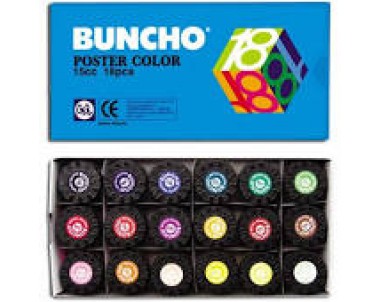 Buncho Poster Color 18 Colour