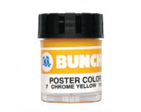 Buncho Poster Color 15cc 7. Chrome Yellow