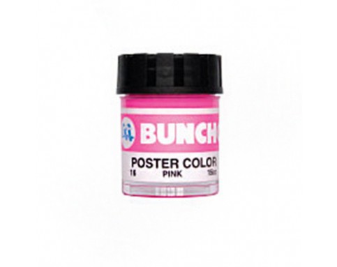 Buncho Poster Color 15cc 16.Pink