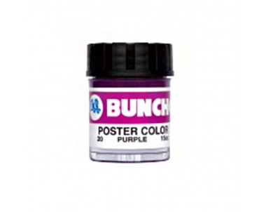 Buncho Poster Color 15cc 20. Purple