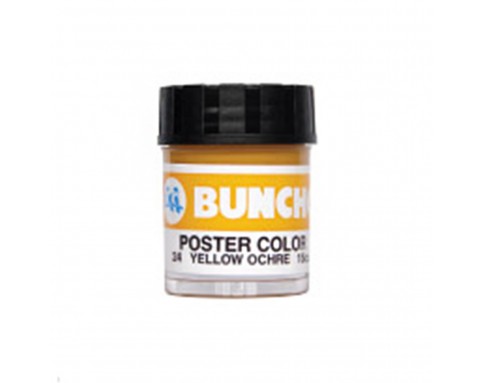 Buncho Poster Color 15cc 24. Yellow Ochre