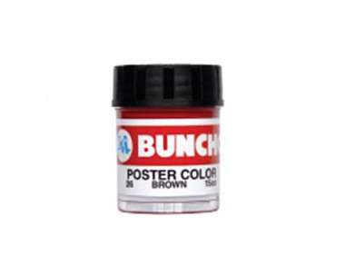 Buncho Poster Color 15cc 26. Brown