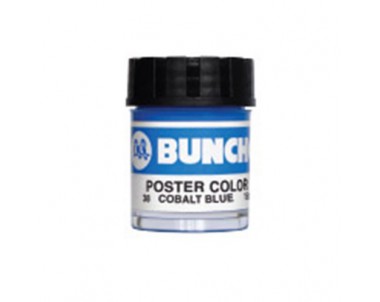 Buncho Poster Color 15cc 38. Cobalt Blue