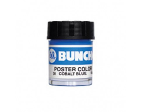 Buncho Poster Color 15cc 38. Cobalt Blue